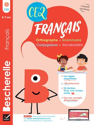 cover image of Bescherelle français CE2 --8 ans